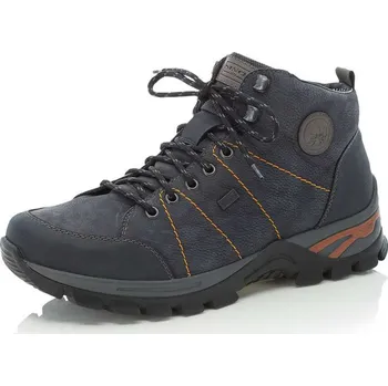 Pánská zimní obuv Pánská kotníková obuv RIEKER F6814-16 modrá W5 46