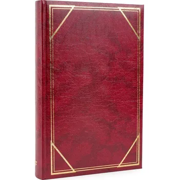 Fotoalbum Fotoalbum zasunovací B-46300S Vinyl 1 vínové, 10x15/300F, popisové pole