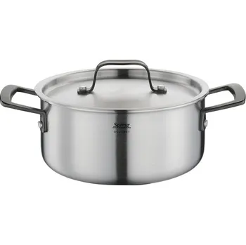 Hrnec nerezový Spring Gourmet Barva: černá, Průměr (v cm): 20