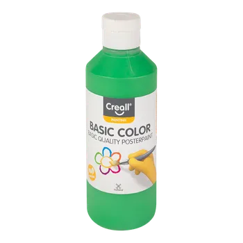 Vodová barva Temperová barva Creall, 250 ml - středně zelená