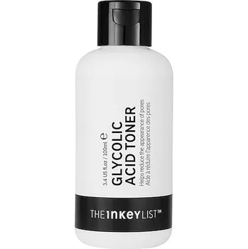 Pleťový peeling 100 ml - Exfoliační tonikum s kyselinou glykolovou - THE INKEY LIST