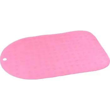 přebalovací pult a komoda Babyono Podložka protiskluzová do vany růžová 70x35 cm