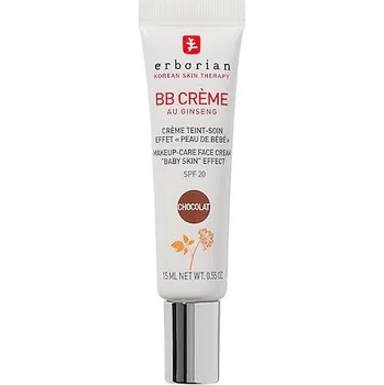 Přípravek na tvář 658636-BB FAMILY CREME CHOCOLAT 15ML - BB Crème Au Ginseng "Baby Skin" Effect SPF20 - BB krém (cestovní formát) - ERBORIAN