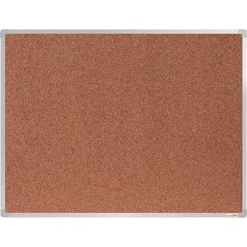 boardOK Korková tabule s hliníkovým rámem 120 × 90 cm, stříbrný rám