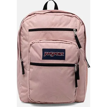 Sportovní batoh Batoh Jansport Big Student růžová barva, velký, hladký, EK0A5BAHN591 30X, vel. ONE SIZE