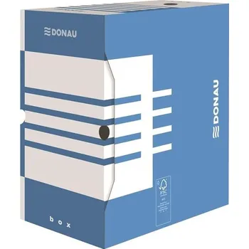 Archivační box Archivační krabice Donau - A4, 15 cm, modrá, 1 ks