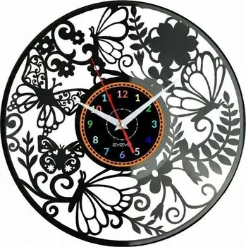 Hodiny Nástěnné hodiny Evevo černé 30 cm