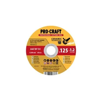 Řezný kotouč Kotouč řezný keramický PROCRAFT 125x1.2mm