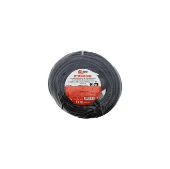 Elektrická zásuvka Prodlužovací kabel 1 zásuvka 20m QTEC Q-370F