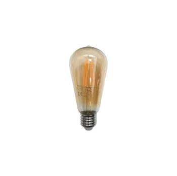 Žárovka Žárovka Filament LED E27 8W bílá teplá TRIXLINE ST64