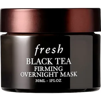 762759-BLACK TEA OVERNIGHT MASK 30ML - RENO - Black Tea Firming Overnight Mask – Noční maska proti stárnutí - FRESH