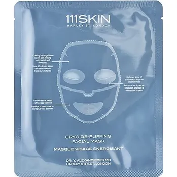 Pleťová maska 666892-CRYO DE-PUFFING FACIAL MASK 150ML - Cryo De-Puffing Facial Mask – Energizující obličejová maska - 111SKIN