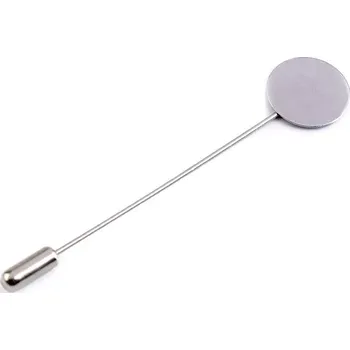 Ozdobný špendlík - polotovar s ploškou (do vyprodání zásob)