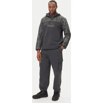 Dámské oblečení EA7 Emporio Armani Mikina 7M001131 AF16549 U8117 Šedá Regular Fit S