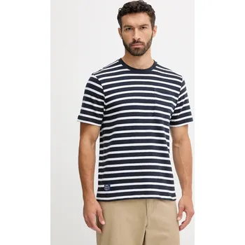 Pánské tričko Bavlněné tričko Pepe Jeans pánské, tmavomodrá barva, PM5010085 59A, vel. L