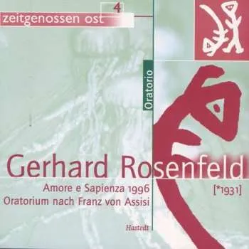 Zahraniční hudba CD Gerhard Rosenfeld: Amore E Sapienza (1996)