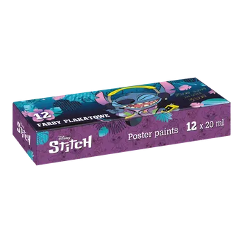 Výtvarná barva Temperové barvy Colorino Stitch - 12 barev