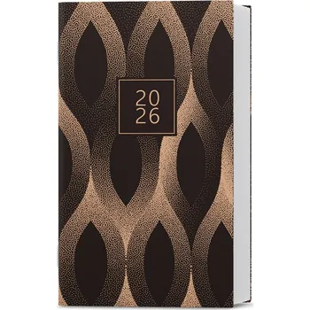 Diář Baloušek, s.r.o. TÝDENNÍ DIÁŘ ALOIS - KRAFT - Vlnovka - 2026 - ŠITÁ VAZBA