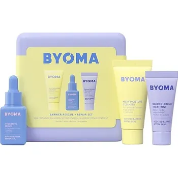 Kosmetická sada 724732-HYDRATING & Repair Barrier Set - Barrier Rescue + Repair Set – Sada hydratačních přípravků - BYOMA