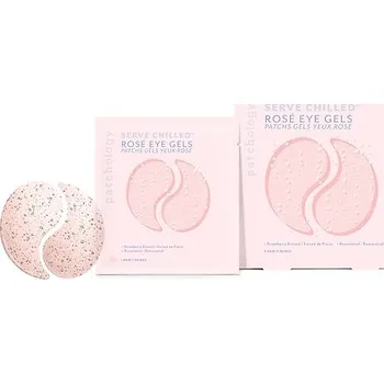 Péče o oční okolí 579266-SERVED CHILLED ROSÉ EYE GELS - Serve Chilled - Gelové náplasti - PATCHOLOGY