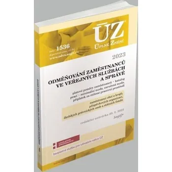 ÚZ 1536 / Odměňování zaměstnanců ve veřejných službách a správě 2023
