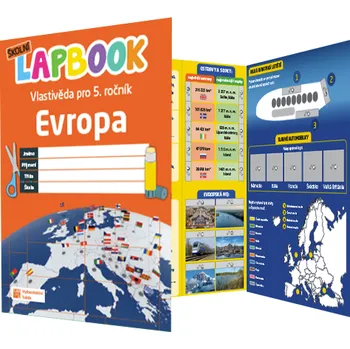 Vlastivěda 5 - školní lapbook - Evropa
