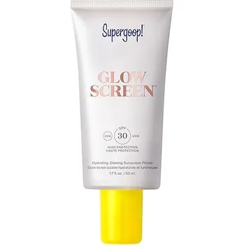 Přípravek na opalování 657779-GLOW SCREEN SPF30 50ML - Glowscreen - Opalovací krém SPF 30 PA++ s kyselinou hyaluronovou - SUPERGOOP!