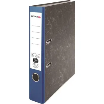 Pák.pořadač OFFICEO - A4, karton, 5, mramor,modrý