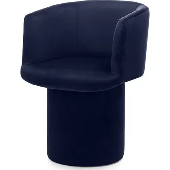 Křeslo Otočné čalouněné křeslo PETRA tmavě modré