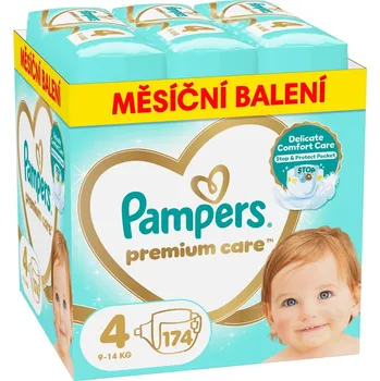 Přebalování Pampers Premium Care jednorázové plenky maxi 4 (9–14 kg)