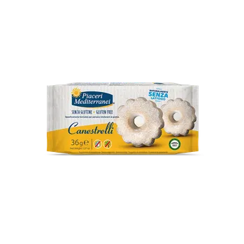 Piaceri Mediterranei bezlepkové KYTIČKOVÉ SUŠENKY CANESTRELLI 36g