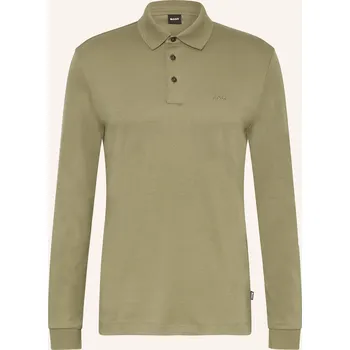 Pánská móda Boss Pánská Žerzejová Polokošile Pado, světle zelená, 3XL