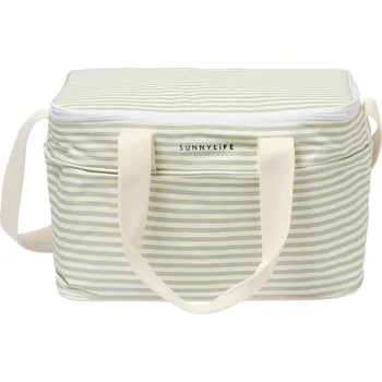 Úložný box Sunnylife, Termotaška Sunnylife La Palma, bílo-zelená - Formadore