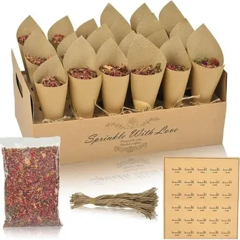 Party dekorace Držák na konfety s 30 otvory, tác pro svatby