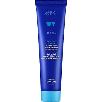 Přípravek na opalování 762569-EXTREME SCREEN SPF50+ 150ML - Extreme Screen – Hydratační opalovací krém na tělo a ruce SPF50+ - ULTRA VIOLETTE