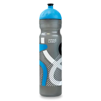 Láhev R&B Zdravá lahev 1,0l - SPORT ELEMENT modrá + náhradní zátka
