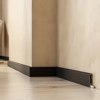 Podlahová lišta Mardom Decor DuroFit Voděodolná podlahová lišta PF060B (Černá)