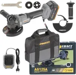 Aku úhlová bruska Procraft Industrial AG125A-1B-F (Taška)