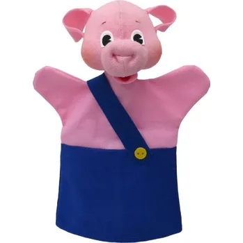 maňásek Maňásek Prasátko, modré 26 cm