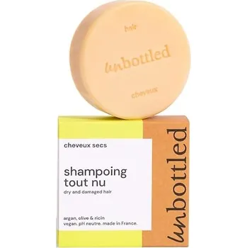 Šampon 579272-NAKED SHAMPOO - DRY HAIR 90G - Shampoing Tout Nu - Šampon pro suché vlasy - UNBOTTLED