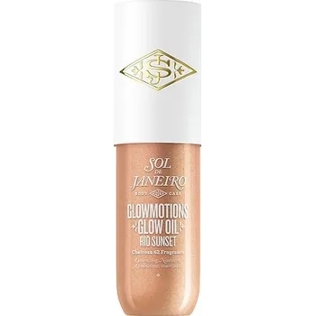 Tělový olej 749292-GLOWMOTIONS RIO SUNSET BRONZE 75ML - REB - GlowMotions Glow Oil – Třpytivý a vyživující tělový olej - SOL DE JANEIRO