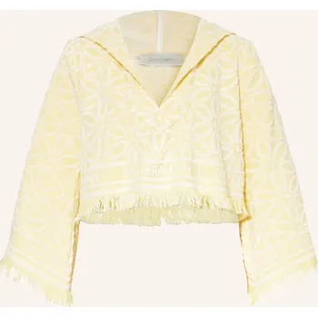 Dámská halenka Zimmermann Dámská Mikina S Kapucí Coco Z Froté, tmavě žlutá /...