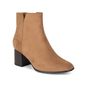 Dámské kozačky Jenny Fairy Polokozačky WYL2719-3 Hnědá 39