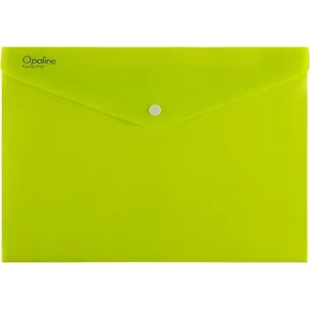 Zakládací pouzdro s drukem - A4, limetkově zelené