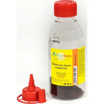 Speciální výtvarná barva Batikovací reaktivní barva ORANŽOVÁ (batika za studena) - 5 g (na 100 ml barvy)
