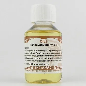 Rostlinný olej Lněný olej rafinovaný Renesans 1000ml (Lněný olej rafinovaný Renesans 1000ml)