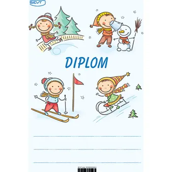 Diplom A5 Zimní aktivity