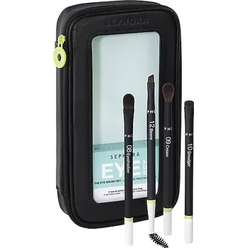 Kosmetická sada 697590-EYE BRUSH SET CORE CAT REVAMP- 24 - The Eye Brush Set – Intuitivní aplikace, dokonalý vzhled - SEPHORA COLLECTION