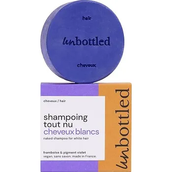 Šampon 747583-NAKED SHAMPOO SHAMPOING CHEVEUX BLANCS - Shampoing Tout Nu – Tuhý šampon na šedé vlasy - UNBOTTLED