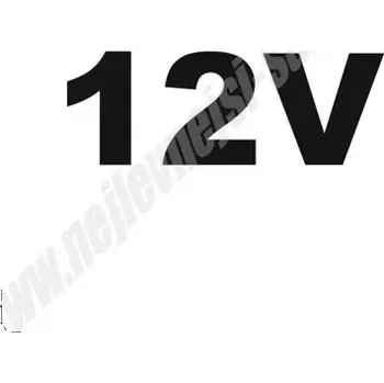 Samolepicí dekorace na vozidlo Samolepka 12V